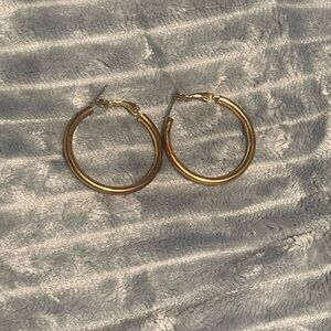 Gold Hoop Earrings